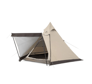 Hexagon Ranch Pyramid Glamping Tent - 3-4 Person-Novaprosports