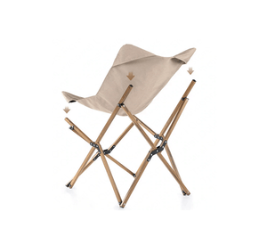 Glamping Lightweight Foldable Camping Chair - Khaki-Novaprosports