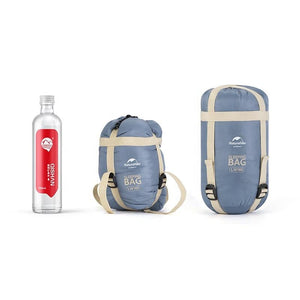 Compact Ultralight Sleeping Bag Naturehike 0.76kg – Grey (Left)-Novaprosports